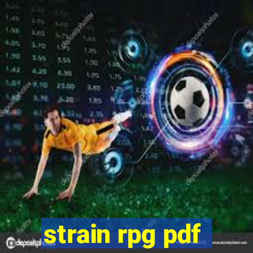 strain rpg pdf