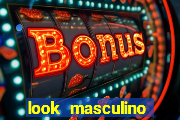 look masculino blazer cinza