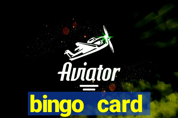 bingo card generator with pictures