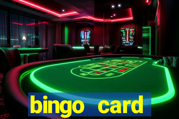 bingo card generator with pictures