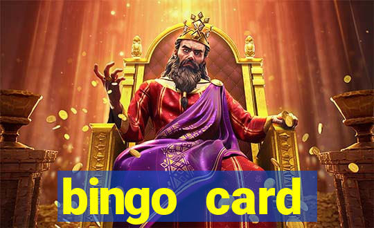 bingo card generator with pictures
