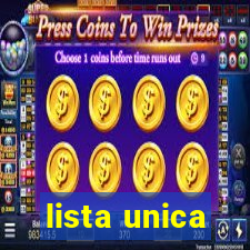 lista unica