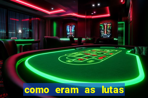 como eram as lutas entre os gladiadores