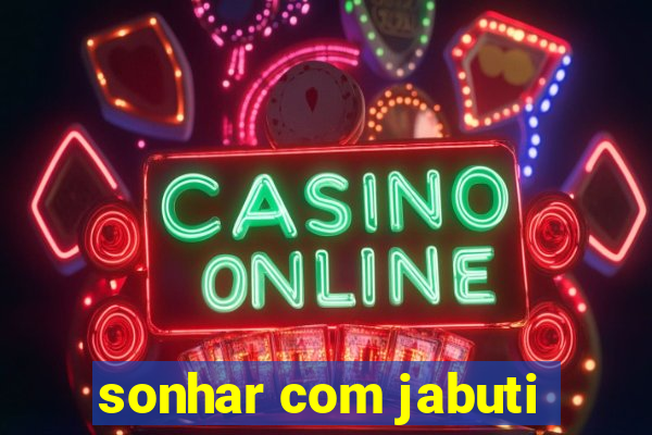 sonhar com jabuti