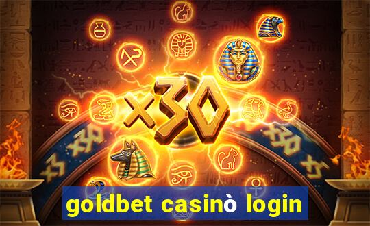 goldbet casinò login