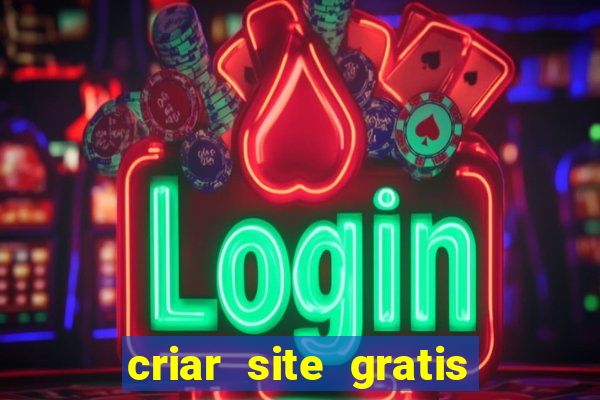 criar site gratis de jogos