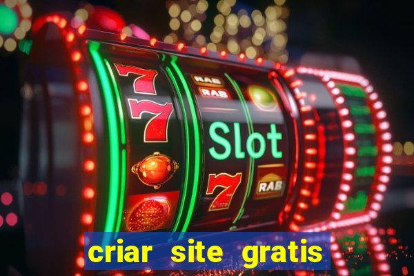 criar site gratis de jogos