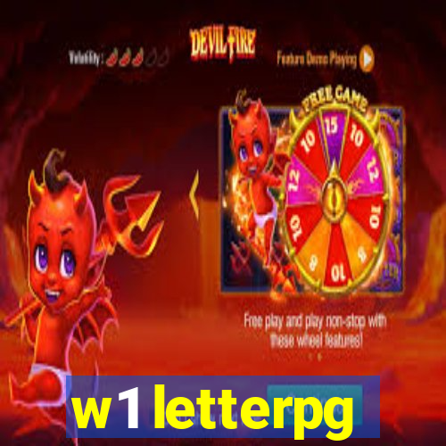 w1 letterpg