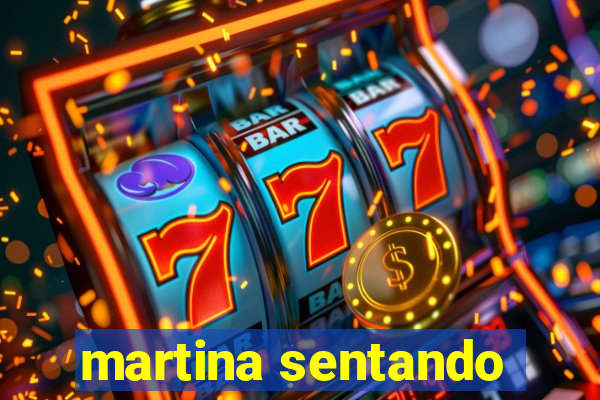 martina sentando