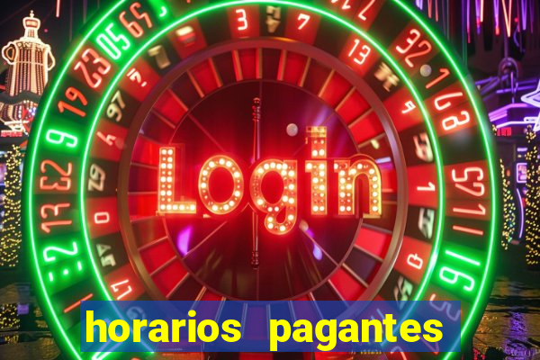 horarios pagantes do fortune rabbit