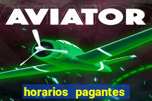 horarios pagantes esporte da sorte