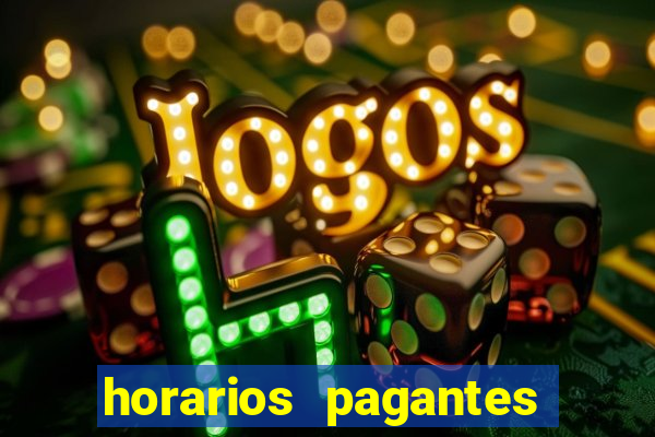 horarios pagantes esporte da sorte