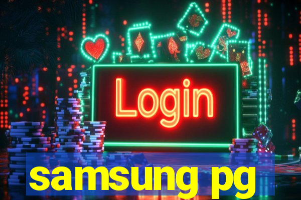 samsung pg