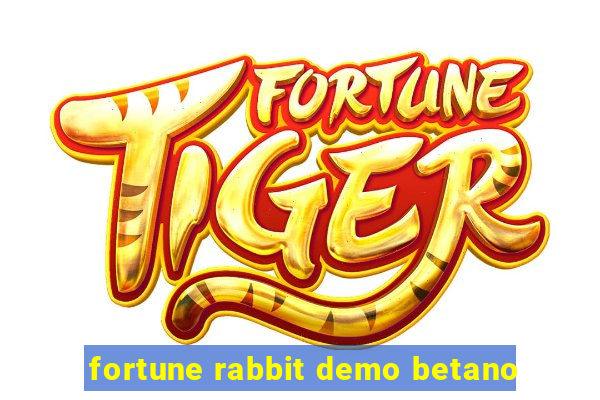 fortune rabbit demo betano