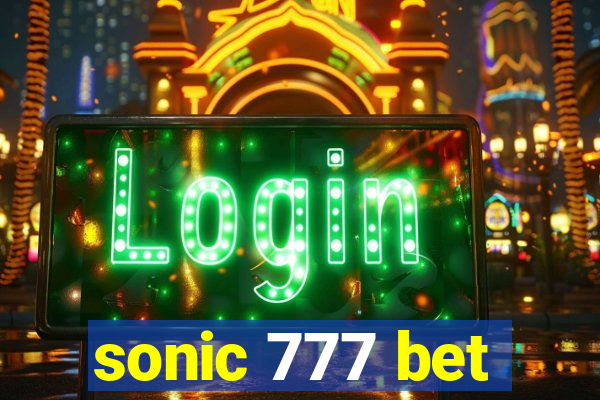 sonic 777 bet