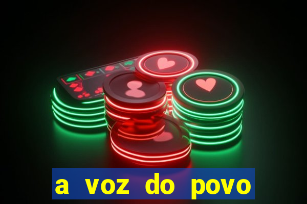 a voz do povo santa luzia