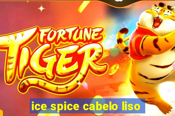 ice spice cabelo liso