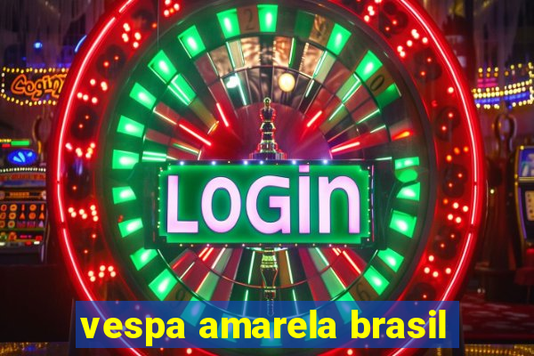 vespa amarela brasil