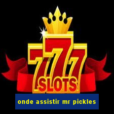 onde assistir mr pickles