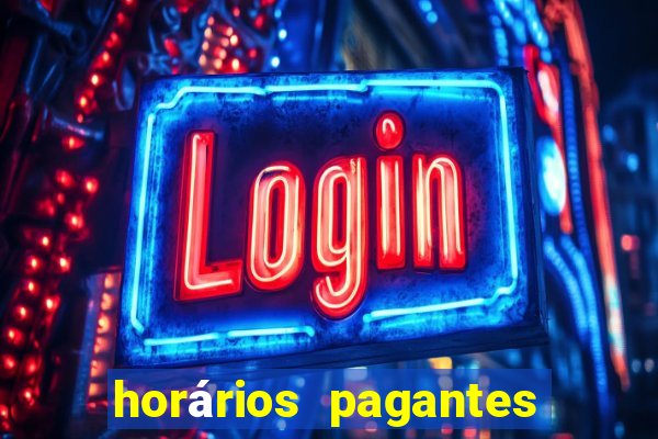 horários pagantes fortune tiger madrugada