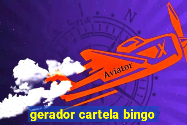 gerador cartela bingo