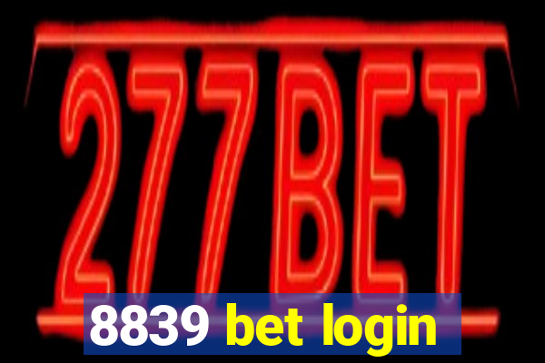 8839 bet login