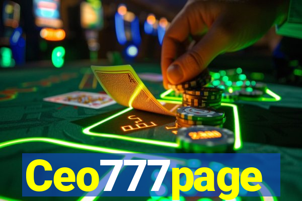 Ceo777page