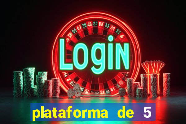 plataforma de 5 reais jogo do tigre