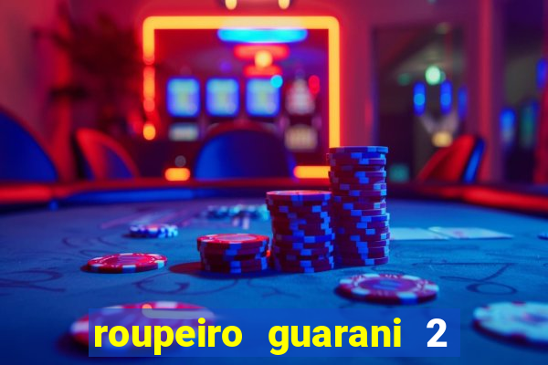 roupeiro guarani 2 portas de correr com espelho