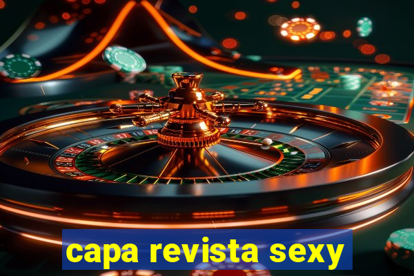 capa revista sexy
