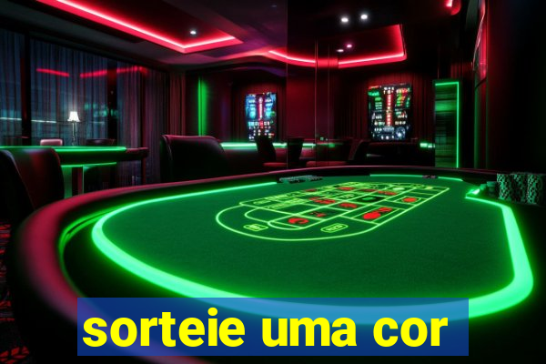 sorteie uma cor