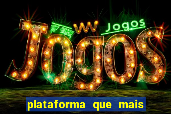plataforma que mais paga no fortune tiger