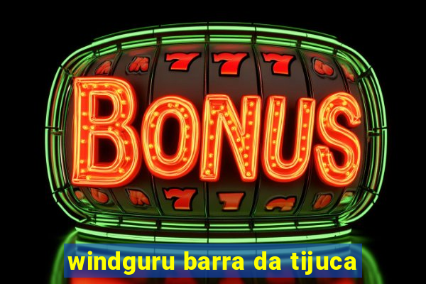 windguru barra da tijuca
