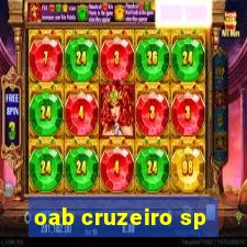 oab cruzeiro sp