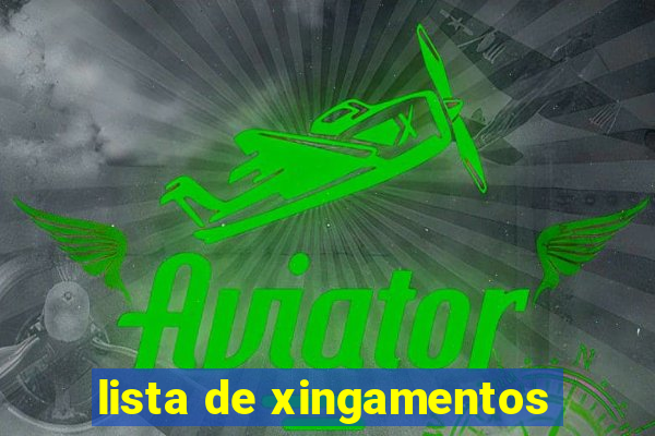 lista de xingamentos