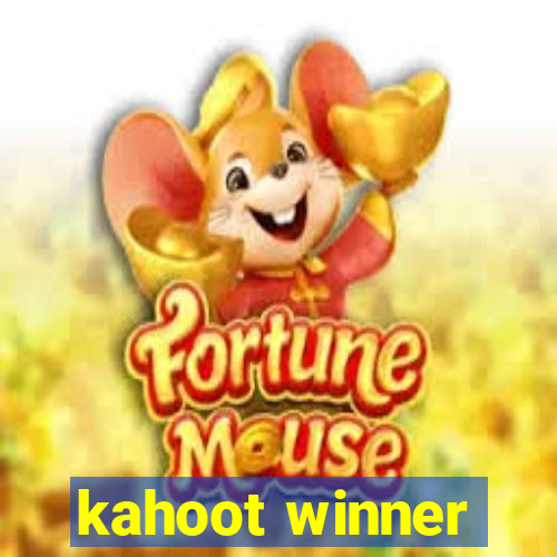 kahoot winner