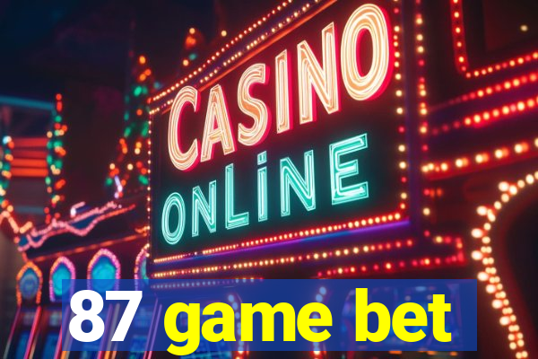 87 game bet