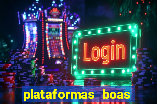 plataformas boas para jogar fortune tiger
