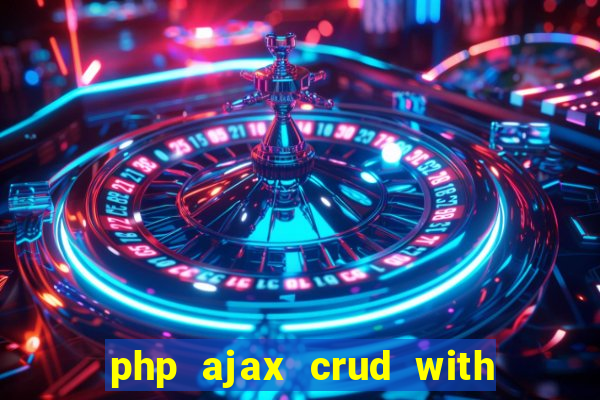 php ajax crud with datatables and bootstrap modals