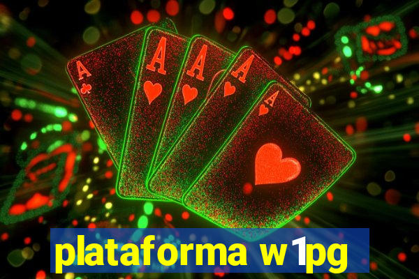 plataforma w1pg