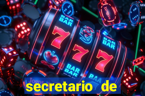 secretario de esporte salario