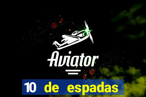 10 de espadas tarot amor