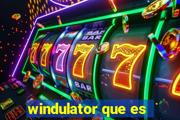 windulator que es