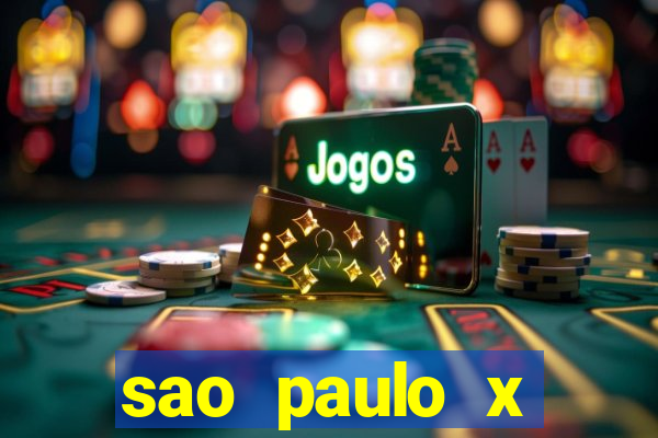 sao paulo x cruzeiro ao vivo hd