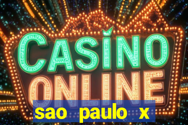 sao paulo x cruzeiro ao vivo hd