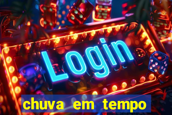 chuva em tempo real ipmet
