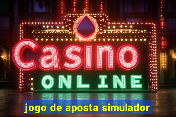 jogo de aposta simulador