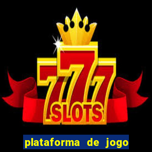 plataforma de jogo nova pagando