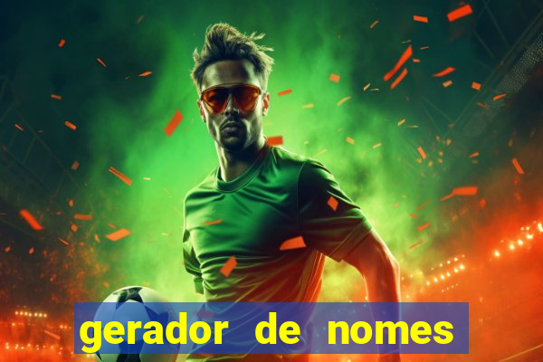 gerador de nomes para jogos