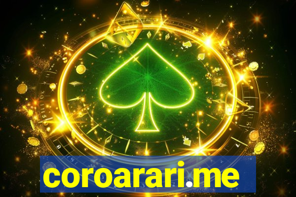 coroarari.me